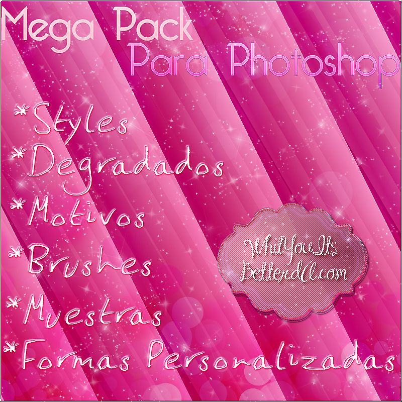 +Mega Pack Para Photoshop!