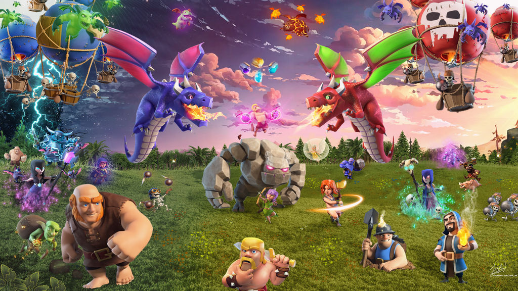 COC Loading Screen-Original by JAGC96 on DeviantArt