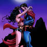 Wonderwoman and Superman