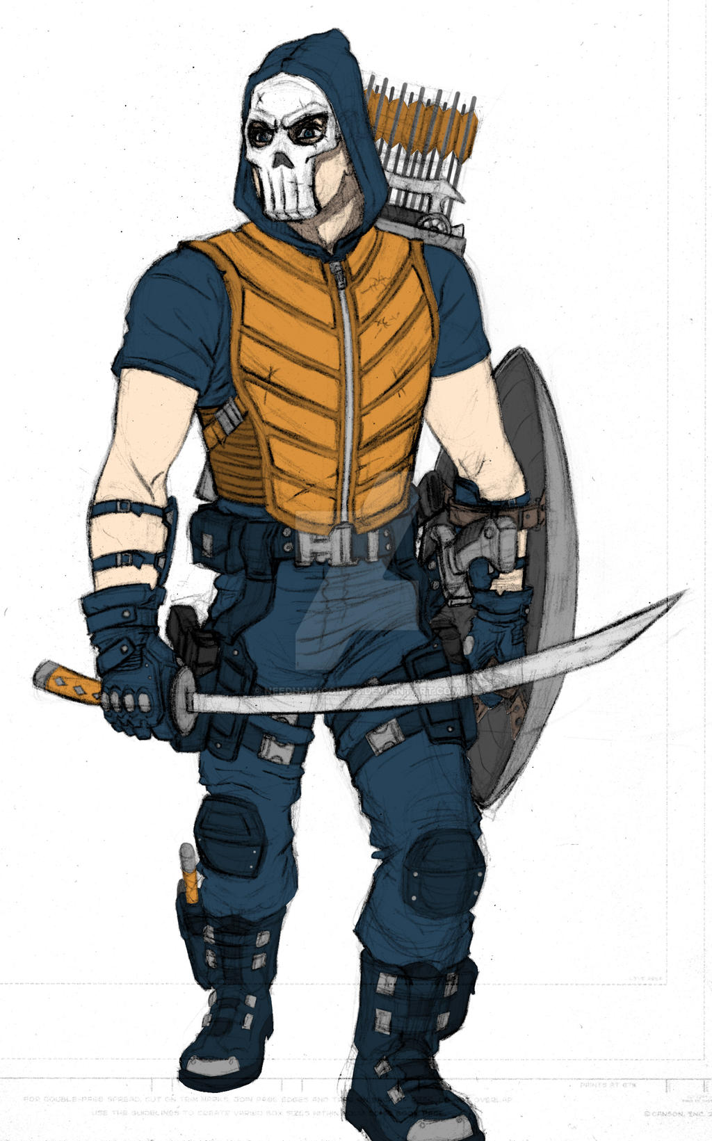 Taskmaster for Agents of SHIELD by Needham-Comics on DeviantArt