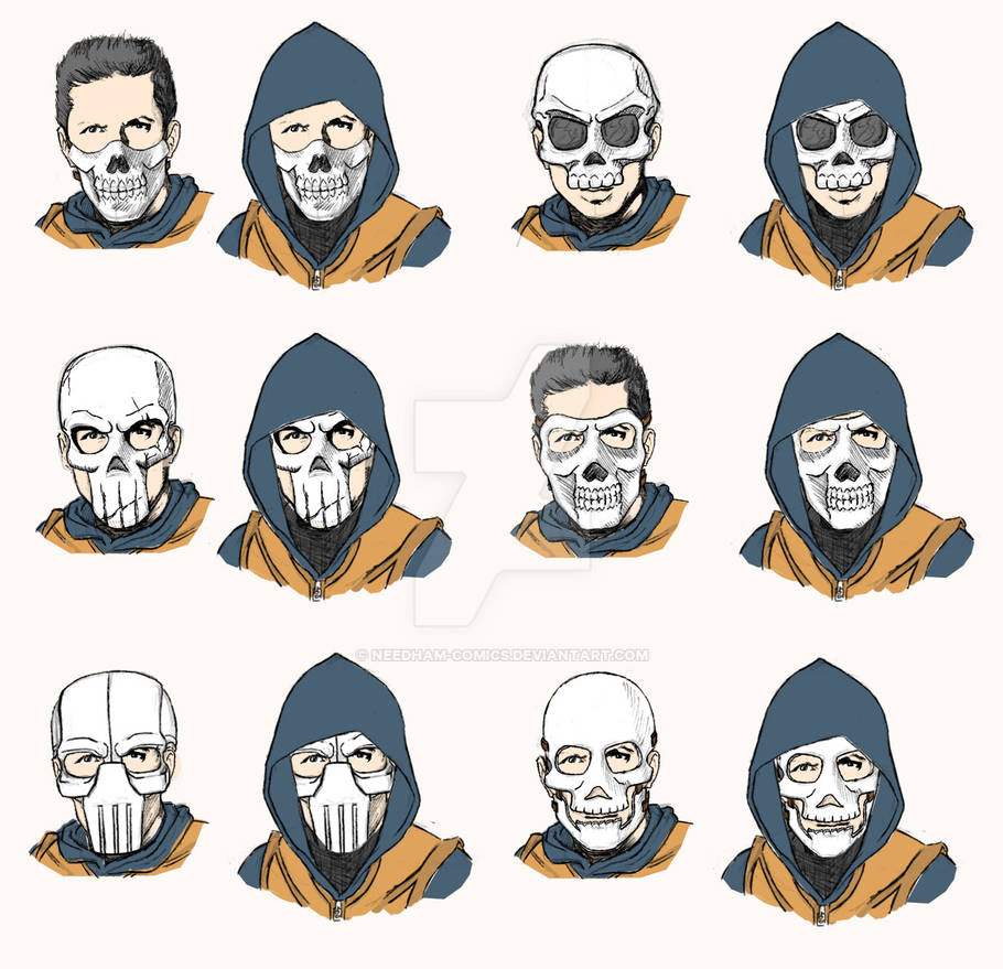 Taskmaster Mask tests by Needham-Comics on DeviantArt