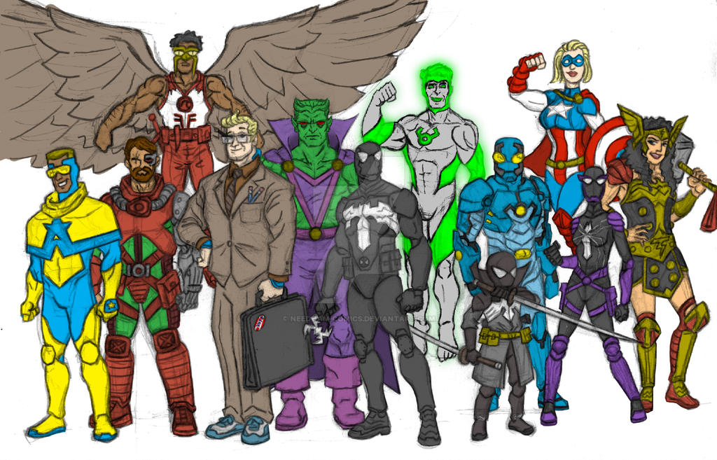 DC Marvel Amalgam By Needham Comics On DeviantArt