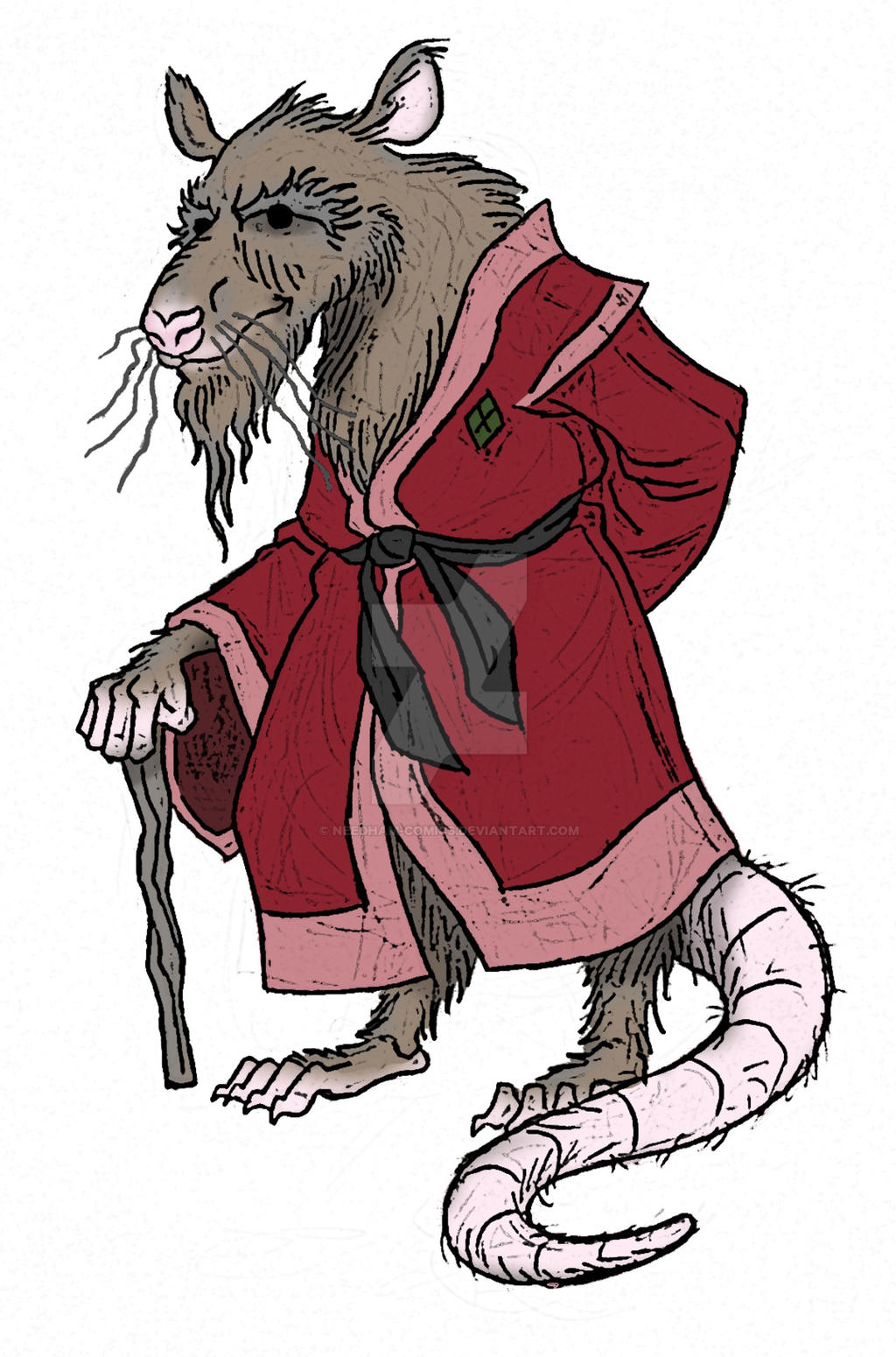 Master Splinter Redesigns By Needham Comics On DeviantArt