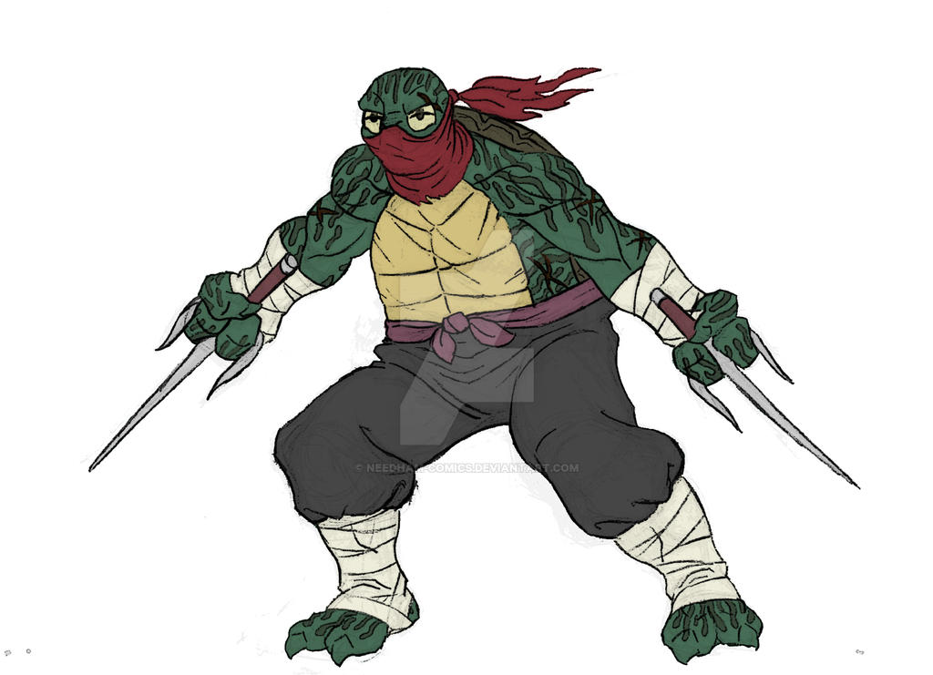 Raphael TMNT Redesign by Needham-Comics on DeviantArt