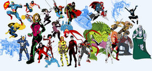 Alll New 52 Amalgam Now Spider-Boy