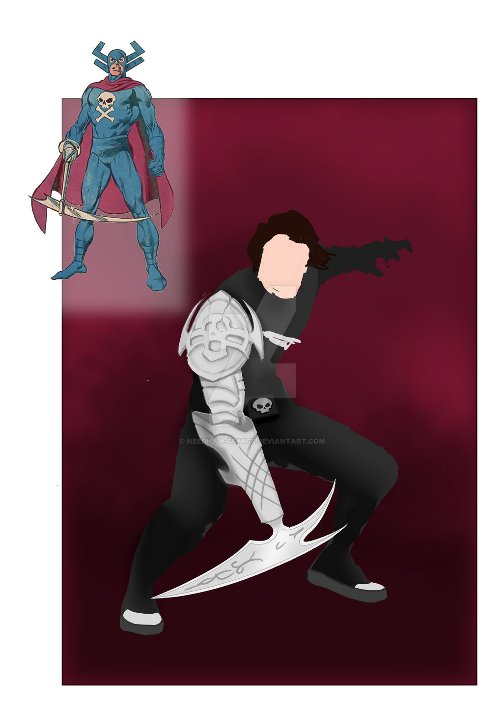 Grim Reaper concept art by Needham-Comics on DeviantArt