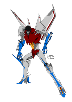 Prime Starscream (Generation 1 Colour)