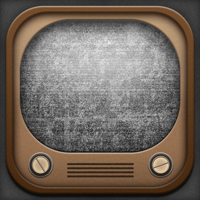Old TV (App Icon Style)