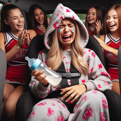 Cheerleader Sitters 008