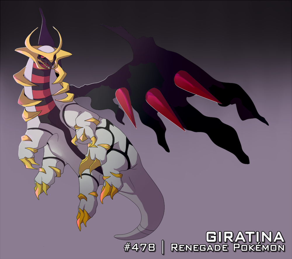 Shiny Giratina by Twarda8 on DeviantArt