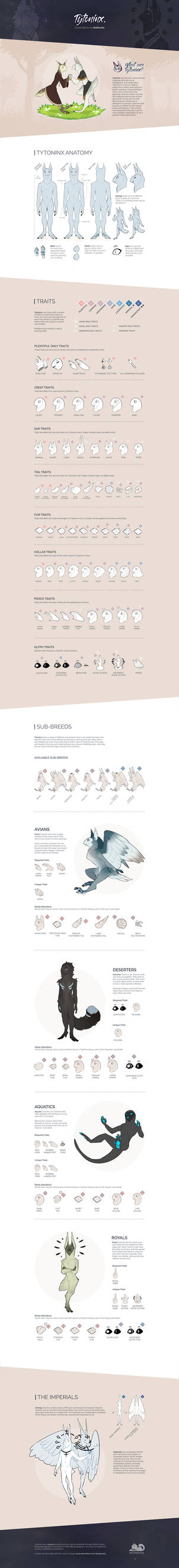 TYTONINX SPECIES SHEET