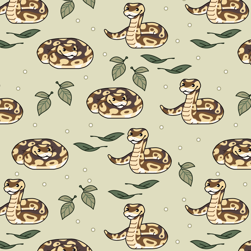 Cute Ball Pythons by AkaPanuka on DeviantArt