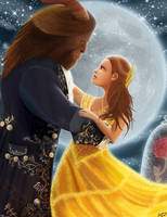 Beauty and the Beast- Speed painting