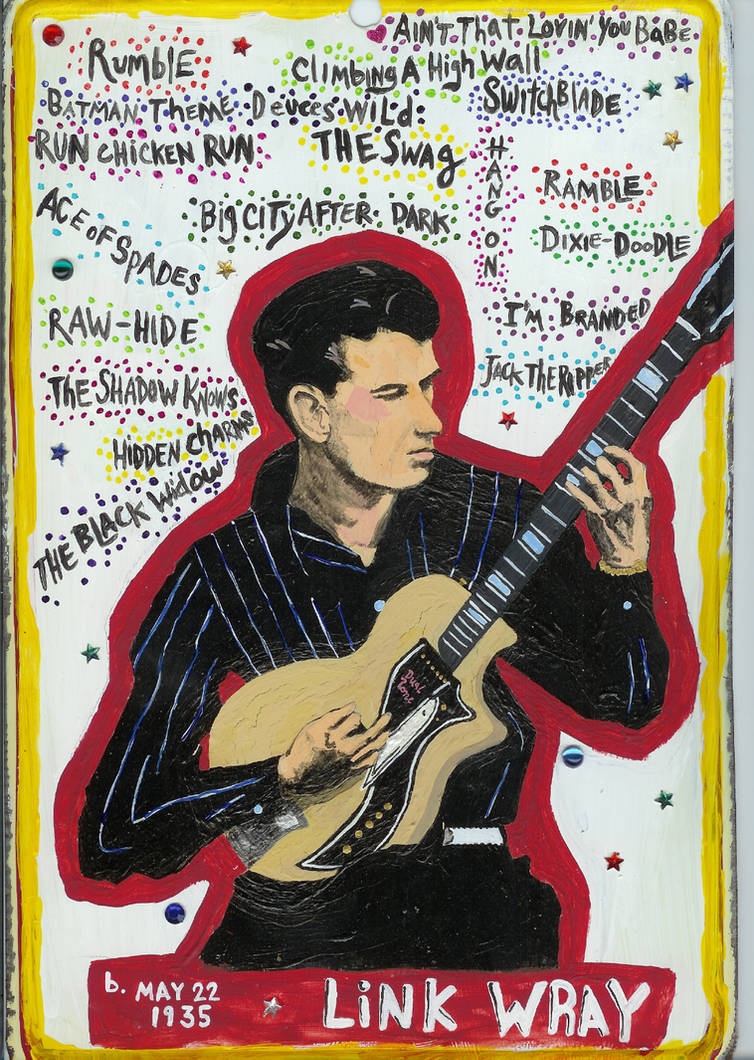 Link Wray Model Link Wray I by Felt-Rabbit on DeviantArt