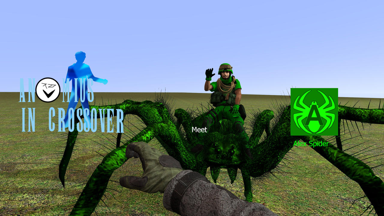 Alex Spider meet 1st Person AKA Anomius by terrypham on DeviantArt