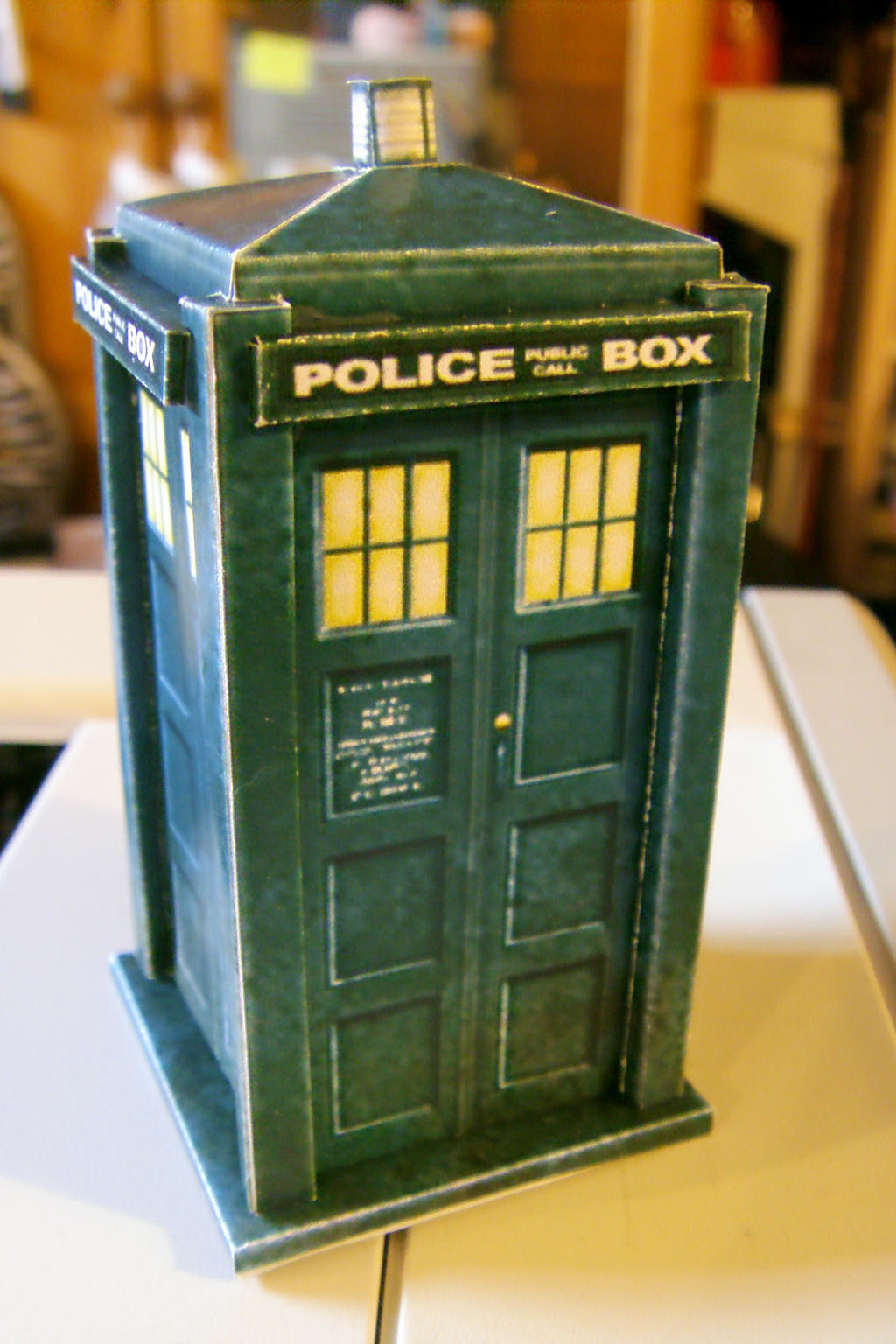 tardis papercraft