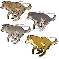 [OPEN] Animal Themed Wolf Adoptables