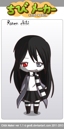 Chibi Raver Raven chibi by Sadbluebunnyunur on DeviantArt