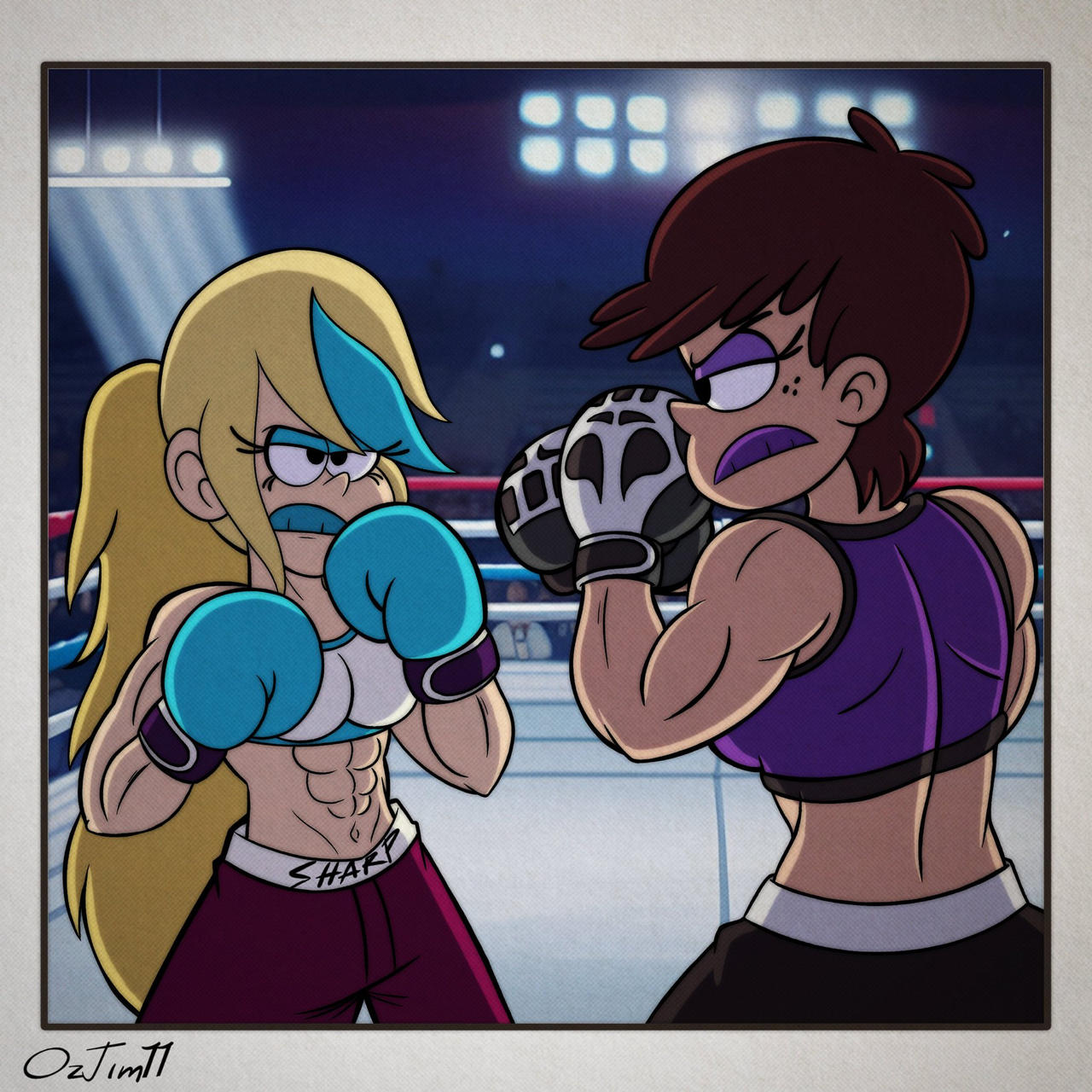 Dbz Sam Luna vs Sam by dbz619 on DeviantArt