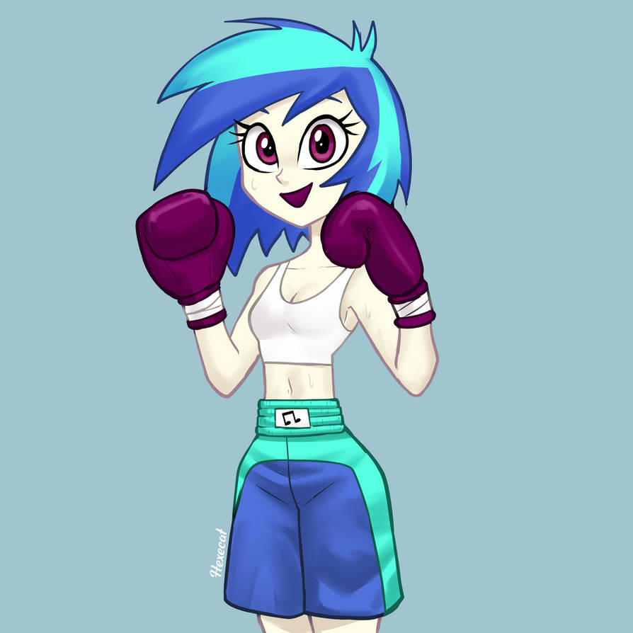 Vinyl Scratch Boxer by dbz619 on DeviantArt