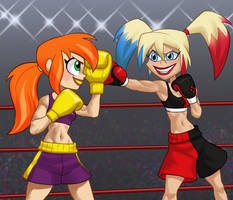 Harley Quinn vs Batgirl