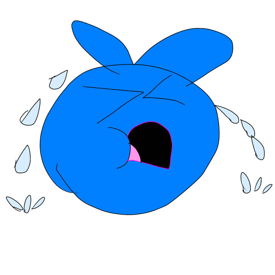 Crying Big Blueberry LocoRoco by GiovannaDraws2008 on DeviantArt