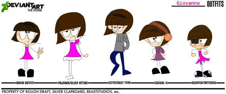Deviantart 2008 My DeviantArt The Movie Outfits by GiovannaDraws2008 on DeviantArt