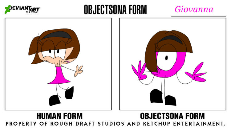 Me in my human and object form by GiovannaDraws2008 on DeviantArt