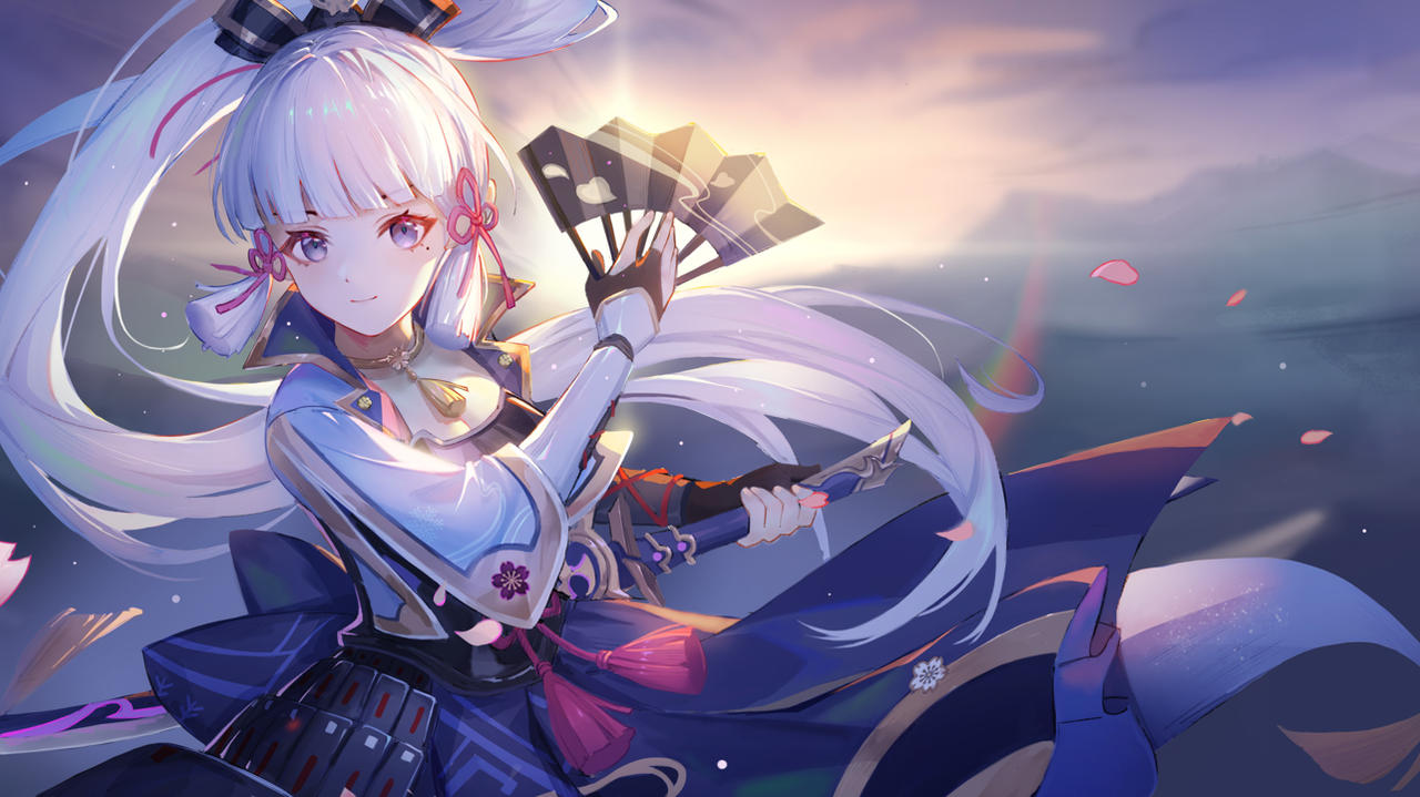 Kokomi Genshin Impact Desktop Wallpaper 1920x1080 by bigsur1234 on