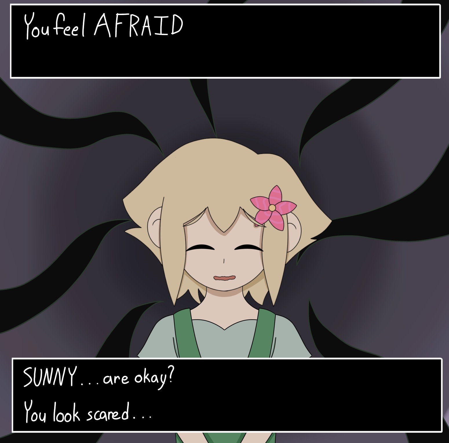 BASIL stares at you. (OMORI) by TwoTrashDumps on DeviantArt