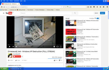 Windows XP My Youtube from SuperRosey16Fan