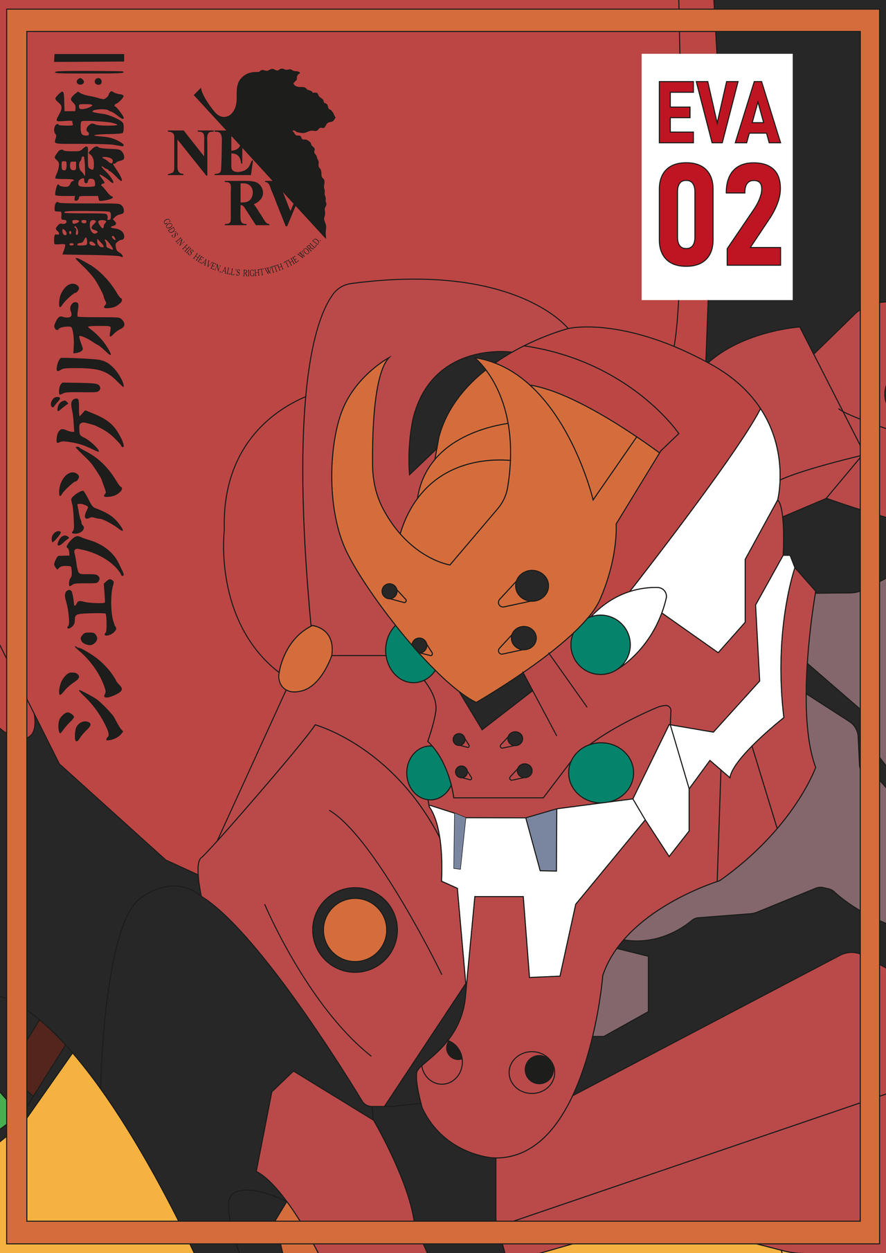 Eva O2 Og Eva-02 by InfernoidDevyaty on DeviantArt