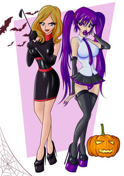 Lelouch and Milly Halloween