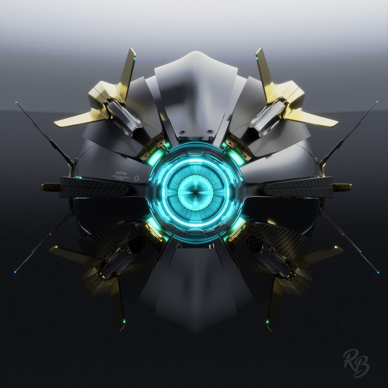 Destiny ghost shell by RasBrits on DeviantArt