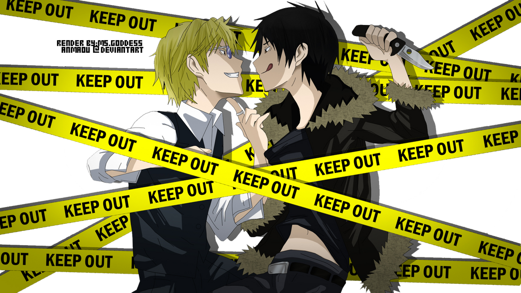 Darara Durarara!!.render by ANmaoU on DeviantArt