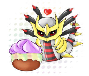 Request: ShadowIsLeo (Chibi Giratina)