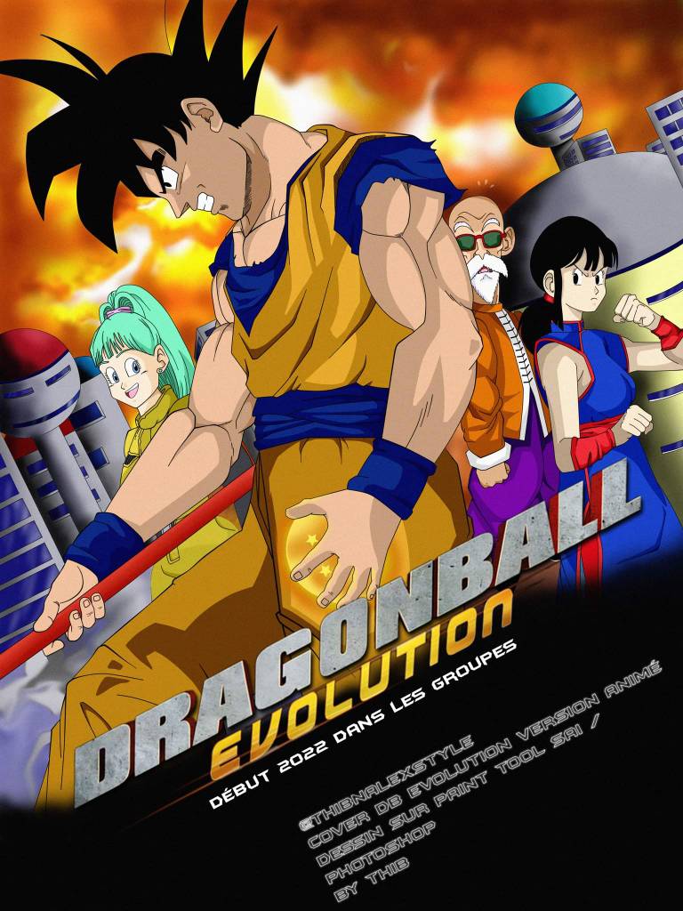 Arte de fã mostra 'Dragon Ball Evolution' como um anime