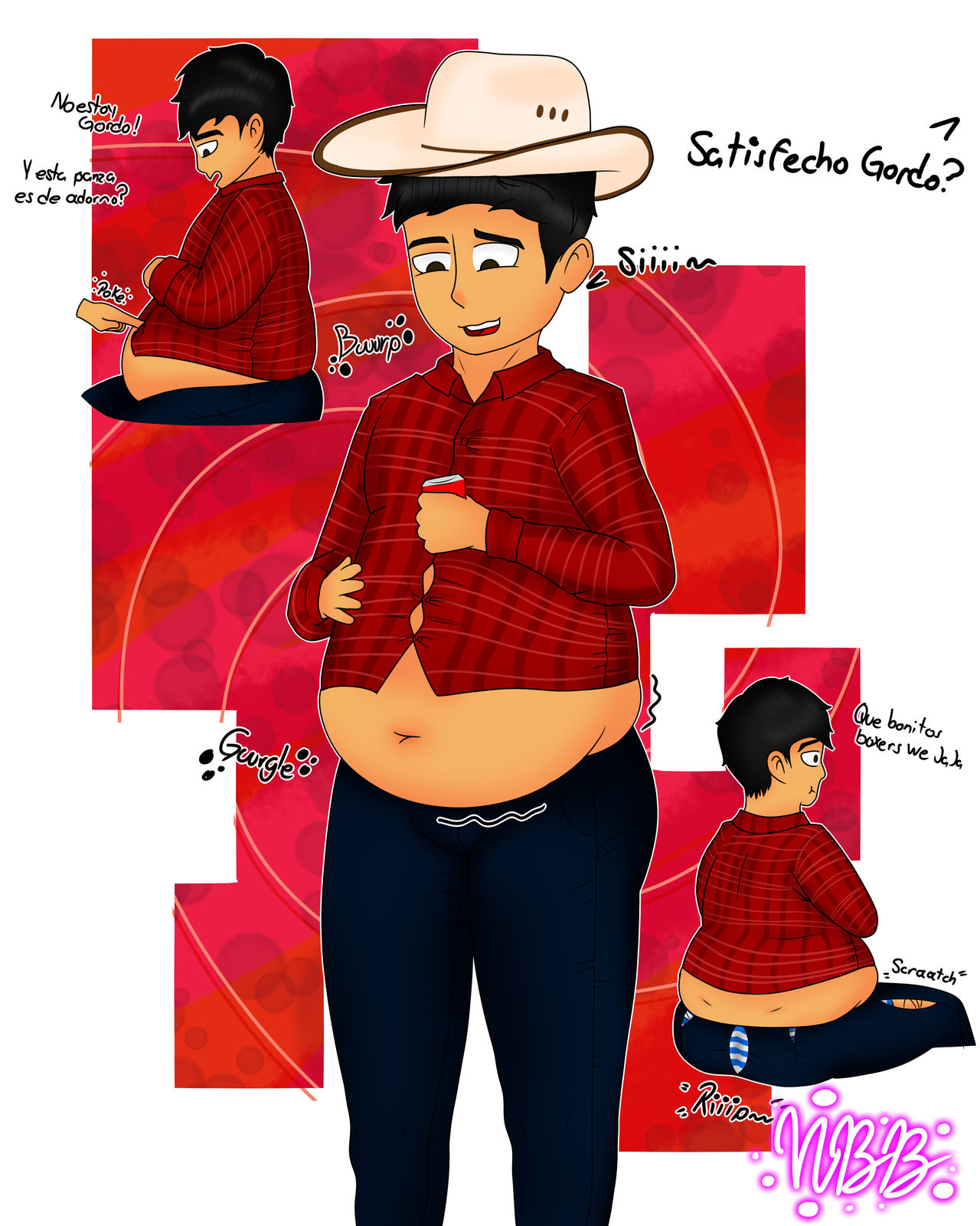 Fat Cowboy By NerdBerryBoi On DeviantArt fat-cowboy-by-nerdberryboi-on-deviantart