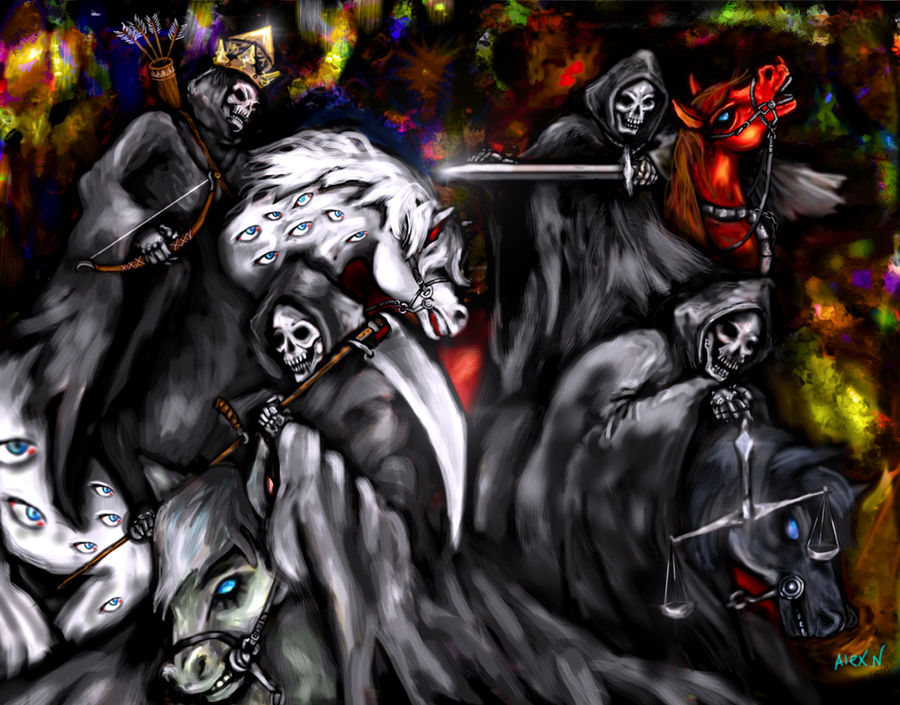Fourth Rider The four riders by Alexxxhunt on DeviantArt