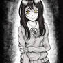 Mieruko-chan fanart
