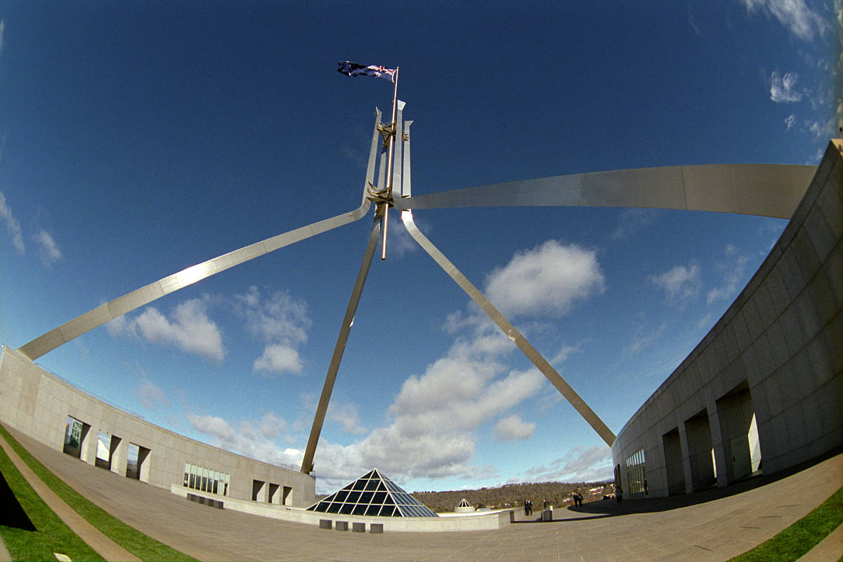 Parliament House flag 3