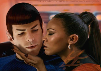 Spock and Uhura