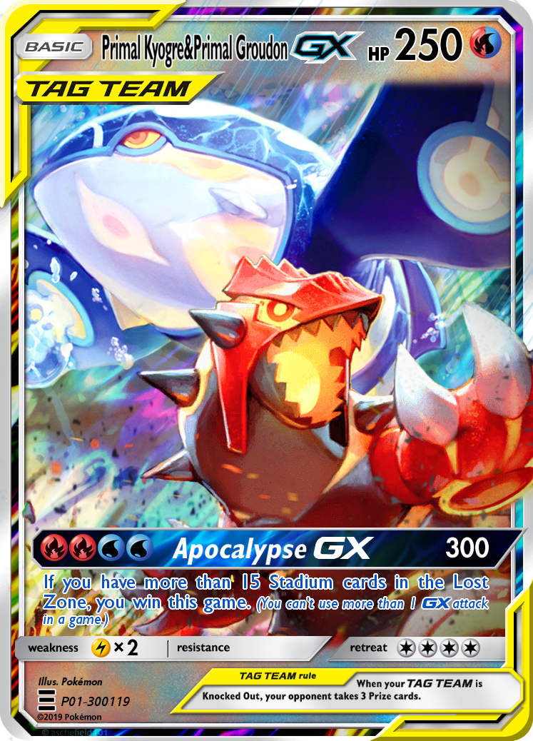 Primal Kyogre and Primal Groudon GX by KnightofDust on DeviantArt
