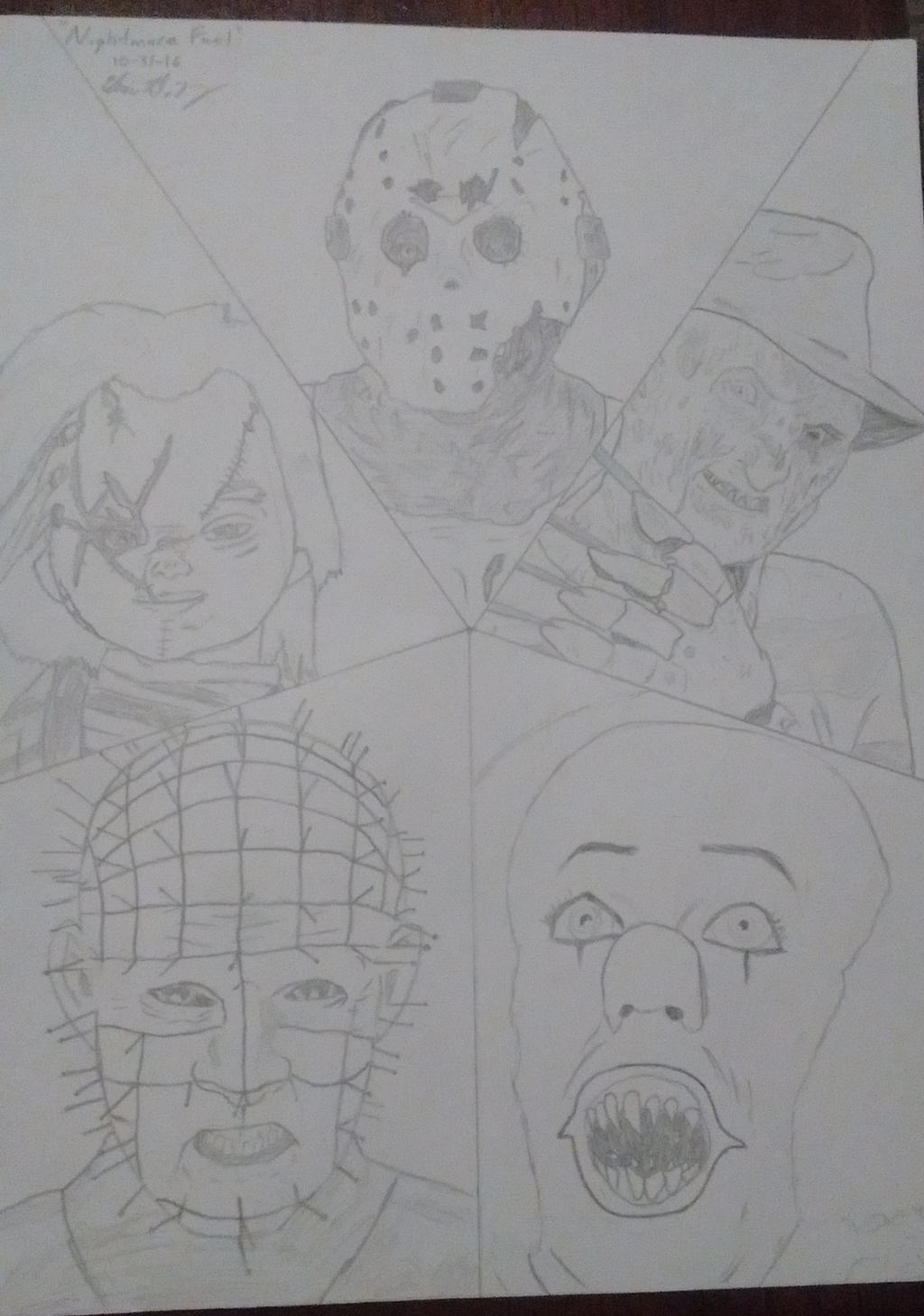 Draw Nightmarefuel Nightmare Fuel by JustBehindTheLens on DeviantArt