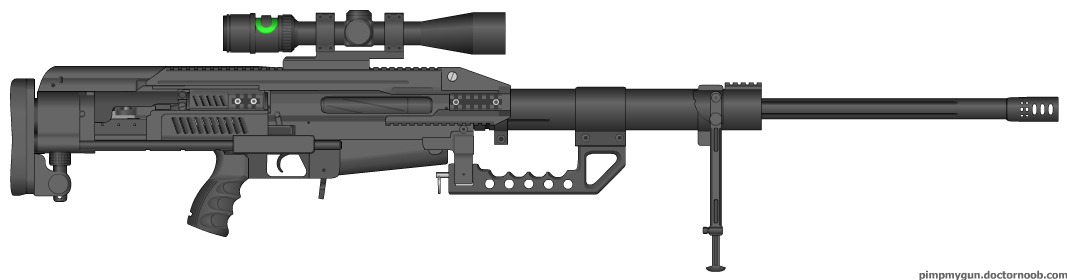 Mass Effect Nerf Sniper Rifle by AreWeTheBaddies on DeviantArt