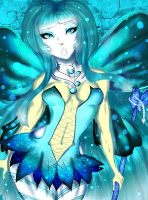 :::Cyan Blue Pixie Dust:::..CE by GemabearMonsta