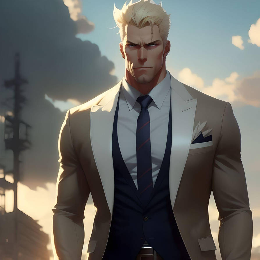Blonde Hair Mafia Boss by warriorwoman112233 on DeviantArt