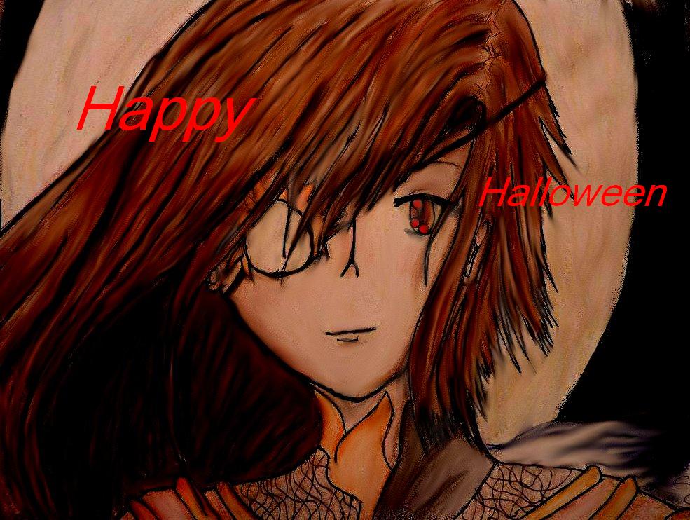 Halloween Drawing  (after edit)