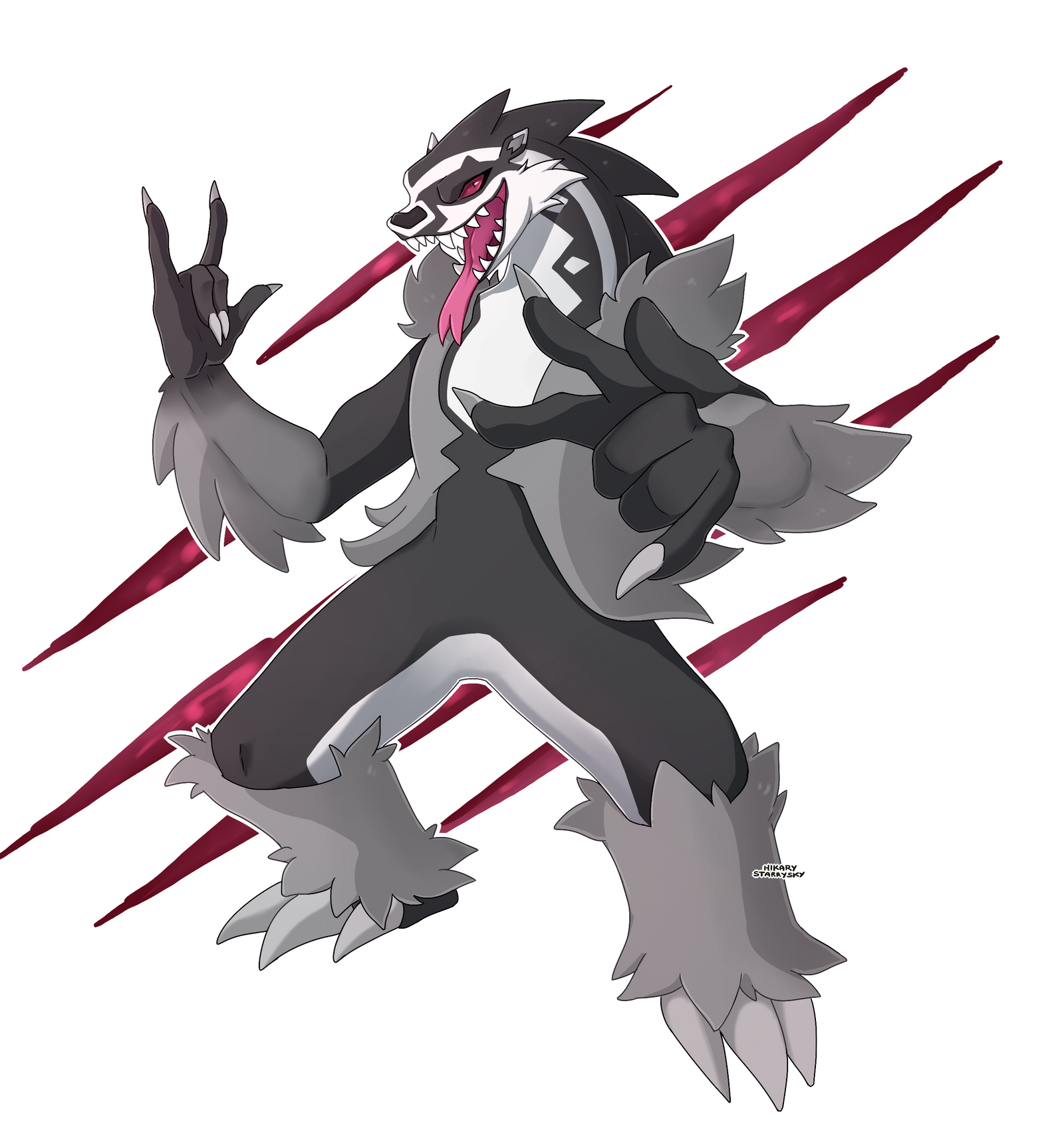 Obstagoon Speedpaint By Starrysky aloe On DeviantArt obstagoon-speedpaint-by-starrysky-aloe-on-deviantart