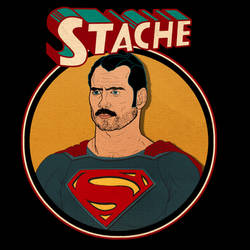 Super Stache t-shirt